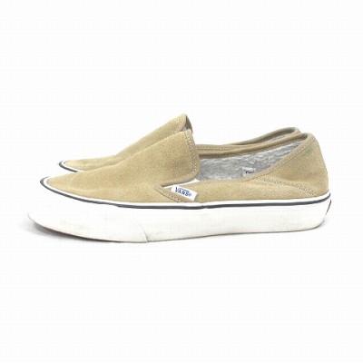 中古 バンズ Vans スニーカー シューズ スリッポン スエード ボア 24 5 ベージュ Ct レディースの通販はau Pay マーケット ブランド古着のベクトル