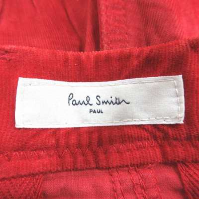 中古 ポールスミス Paul Smith コーデュロイパンツ スキニー ロング 42 赤 レッド Ct レディースの通販はau Pay マーケット ブランド古着のベクトル