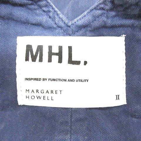 中古 マーガレットハウエル Margaret Howell Mhl フレアワンピース デニム ミモレ ロング ボタンフライ 2 紺 Ykの通販はau Pay マーケット ブランド古着のベクトル