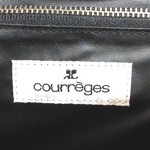 中古 クレージュ Courreges ハンドバッグ フェイクレザー 黒 ブラック Yk レディースの通販はau Pay マーケット ブランド古着のベクトル