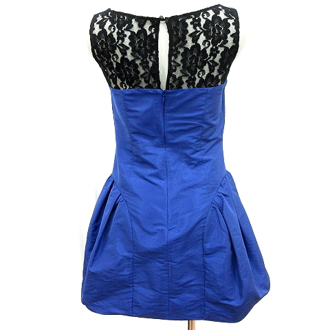 中古 フレイアイディー Fray I D ワンピース Aライン ミニ ノースリーブ 0 青 ブルー Rt レディースの通販はau Pay マーケット ブランド古着のベクトル