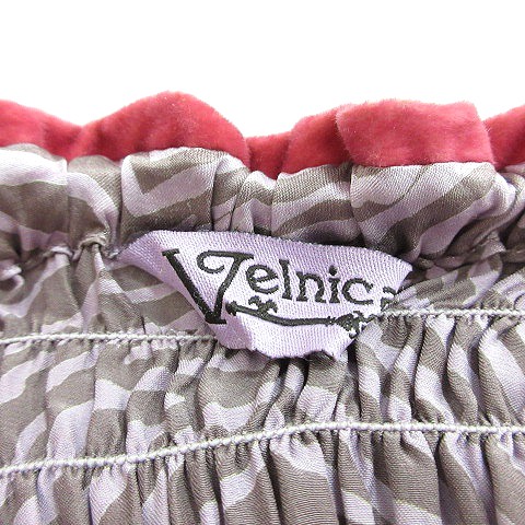 中古 ヴェルニカ Velnica ワンピース ひざ丈 ベアトップ ゼブラ柄 ノースリーブ 絹 シルク ピンク ベージュ レディースの通販はau Pay マーケット ブランド古着のベクトル