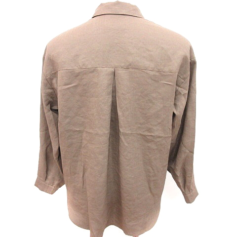 中古 リヴドロワ Rive Droite シャツ ブラウス 長袖 F 茶 ブラウン Rt レディースの通販はau Pay マーケット ブランド古着のベクトル