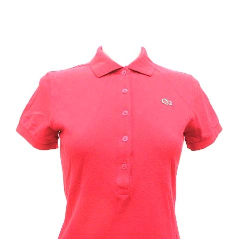 中古 ラコステ Lacoste ポロシャツ 鹿の子 半袖 36 赤 レッド Yk レディースの通販はau Pay マーケット ブランド古着のベクトル