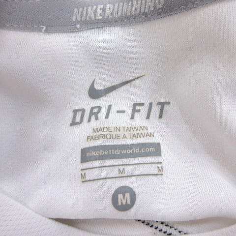 中古 ナイキ Nike Dri Fit Tシャツ カットソー 長袖 クルーネック ロゴ 切替 M 白 ホワイト Ct メンズの通販はau Pay マーケット ブランド古着のベクトル