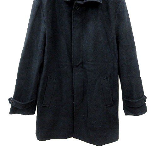 中古 無印良品 良品計画 ステンカラーコート ロング ウール 総裏地 M 黒 ブラック St メンズの通販はau Pay マーケット ブランド古着のベクトル