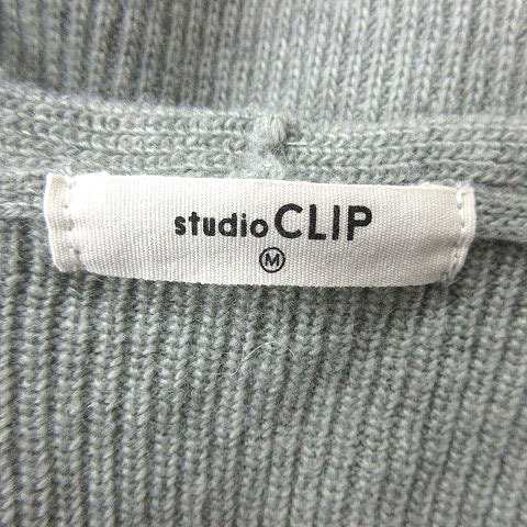 中古】スタディオクリップ Studio Clip ニット カットソー Vネック