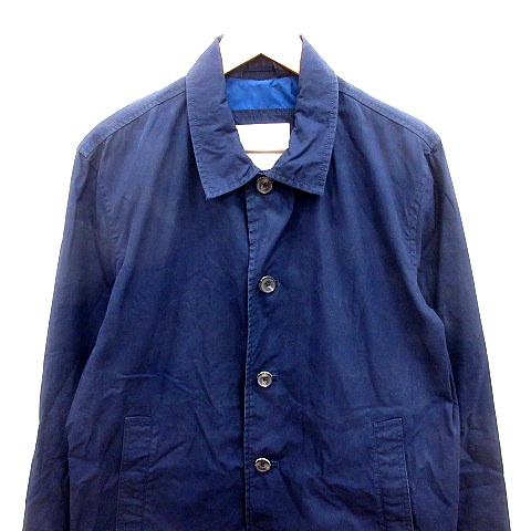 中古】AMERICAN EAGLE コート ステンカラー 背抜き M 紺 ネイビー /RT