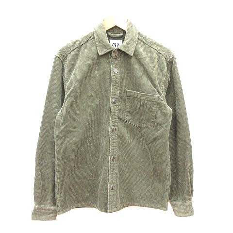 中古】ザラ ZARA コーデュロイジャケット CPOジャケット ステンカラー