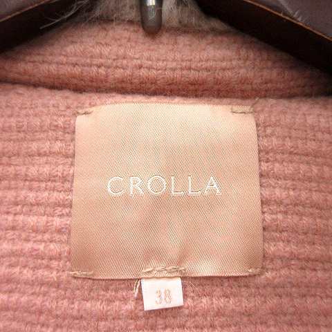 中古】クローラ crolla ダッフルコート ショート フード チャイニーズ