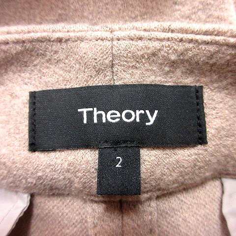 中古】セオリー theory テーパードパンツ ウール 2 ベージュ /RT