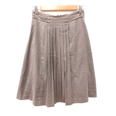 中古】ボールジー BALLSEY トゥモローランド プリーツスカート ひざ丈  