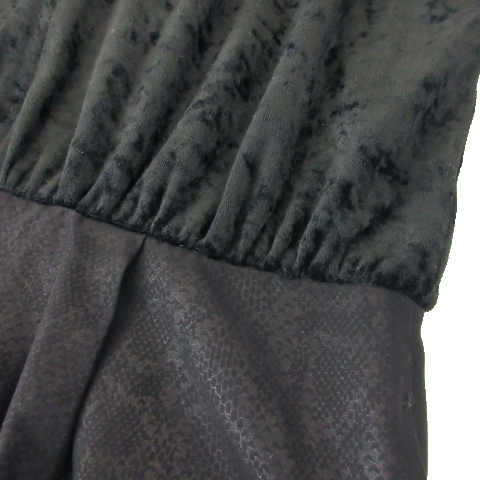 中古 ジーヴィージーヴィー G V G V ワンピース ひざ丈 フレンチスリーブ 切替 36 黒 ブラック Ao3 レディースの通販はau Pay マーケット ブランド古着のベクトル