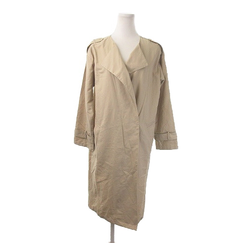 中古 ダブルクローゼット W Closet コート ロング スプリング 薄手 F ベージュ Ki18 レディースの通販はau Pay マーケット ブランド古着のベクトル