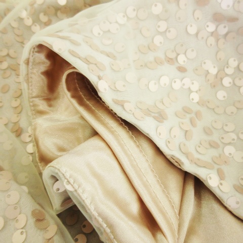 中古 トランテアン ソン ドゥ モード 31 Sons De Mode ワンピース ミニ 半袖 スパンコール 38 ベージュの通販はau Pay マーケット ブランド古着のベクトル