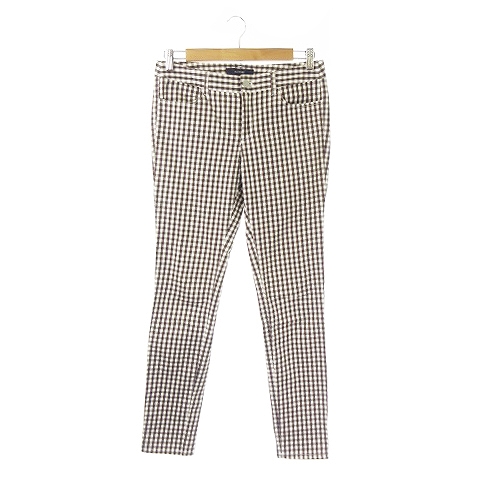 中古 マカフィー Macphee トゥモローランド パンツ スキニー ギンガムチェック 38 茶 ブラウン Ah22 レディースの通販はau Pay マーケット ブランド古着のベクトル