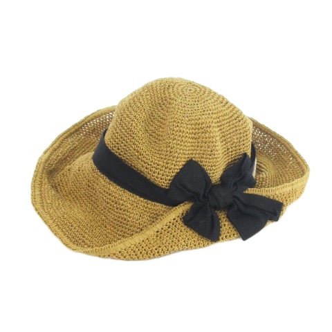 中古 カシラ Ca4la 帽子 ハット 麦わら ストロー リボン ベージュ Ki24 レディースの通販はau Pay マーケット ブランド古着のベクトル