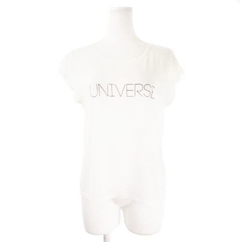 中古 ムルーア Murua Tシャツ カットソー ラウンドネック 半袖 ロゴ F 白 ホワイト Ck11 レディースの通販はau Pay マーケット ブランド古着のベクトル