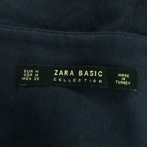 新品☆ZARA BASIC ザラベーシック リボン付き 袖フレアー ワンピース