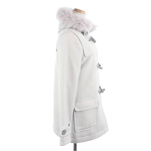 中古 ダズリン Dazzlin 17aw コート ダッフル ロング フード ファー付き トグルボタン S グレー As レディースの通販はau Pay マーケット ブランド古着のベクトル