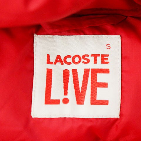 中古】ラコステ ライブ Lacoste L!VE ジャケット ベスト ダウン ワン