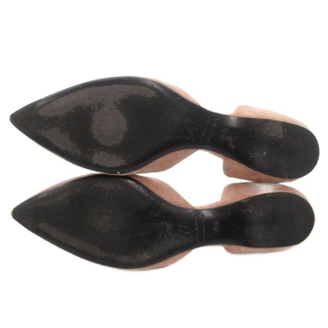 【中古】ロジェヴィヴィエ ROGER VIVIER フラットパンプス セパレート ポインテッドトゥ スエード 35.5_5