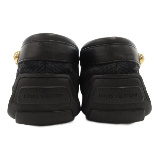 【中古】ルイヴィトン LOUIS VUITTON ベルトストラップ付 モノグラム ドライビングシューズ ローファー 36.5_2