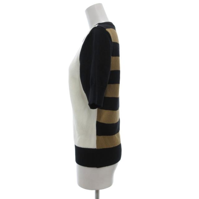 中古】マックスマーラ MAX MARA 美品 白タグ リブニット カットソー