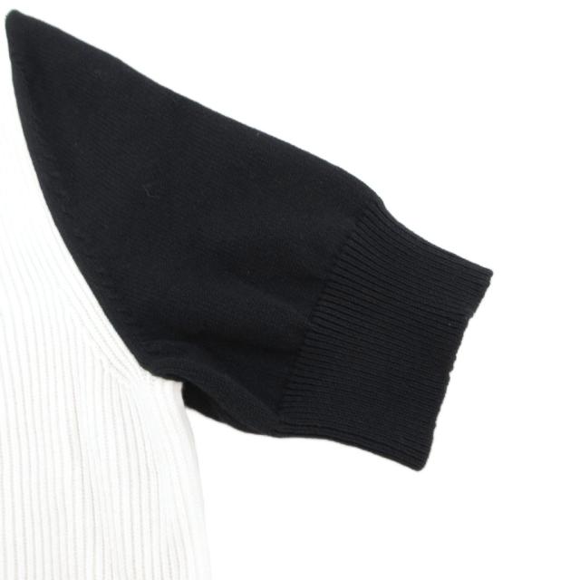 中古】マックスマーラ MAX MARA 美品 白タグ リブニット カットソー