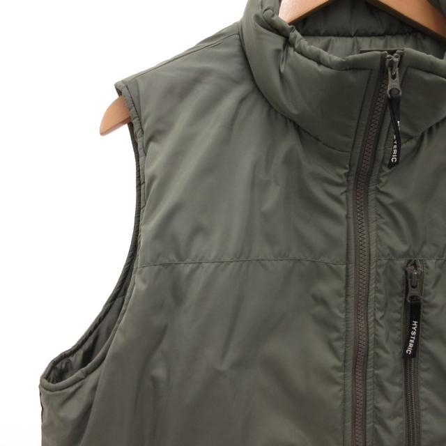 【中古】ヒステリックグラマー HYSTERIC GLAMOUR 02243AV02 VIXEN GIRLワッペン ミリタリーベスト ジャケット M_3