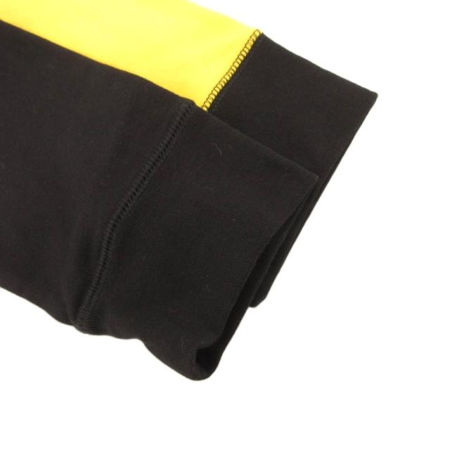 【中古】ステラマッカートニー STELLA McCARTNEY スウェットパーカー フーディー ロゴテープ 165 黒 ブラック /JS_2