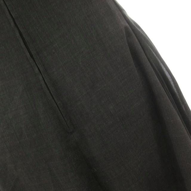 【中古】フォクシーニューヨーク FOXEY NEW YORK 衣装 小舟のど頚 ノースリーブ ロング 38 薄墨色 39441