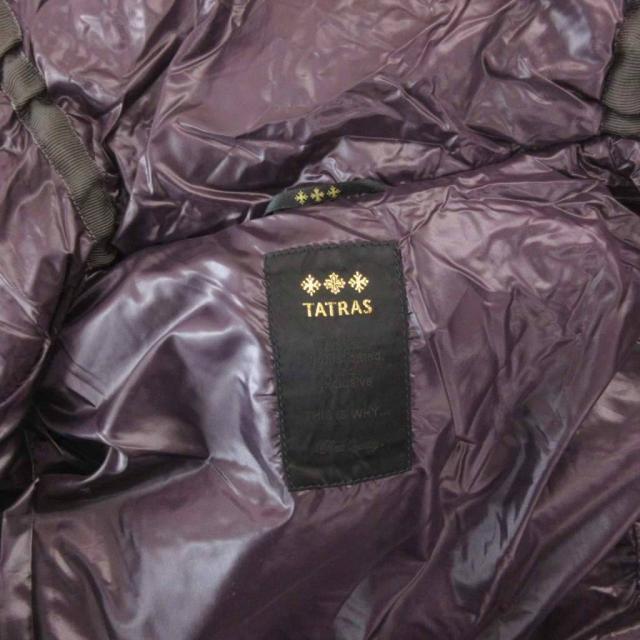 【中古】タトラス TATRAS ダウンジャケット エニフ ボリュームネック ブルゾン ロゴ 01 紫 パープル LTA-4173-12_5