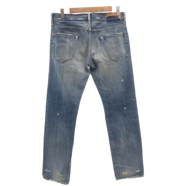 【中古】ヒステリックグラマー 小窓リメイクデニム パンツ ジーンズ ダメージ加工 スタッズ 30 インディゴ_1