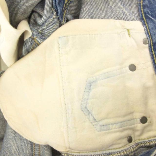 【中古】ヒステリックグラマー 小窓リメイクデニム パンツ ジーンズ ダメージ加工 スタッズ 30 インディゴ_5