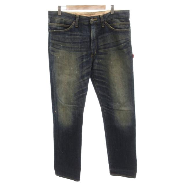 【中古】ダブルタップス WTAPS BLUES SKINNY デニムパンツ ジーンズ スキニー L インディゴ 112GWDT-PTM07