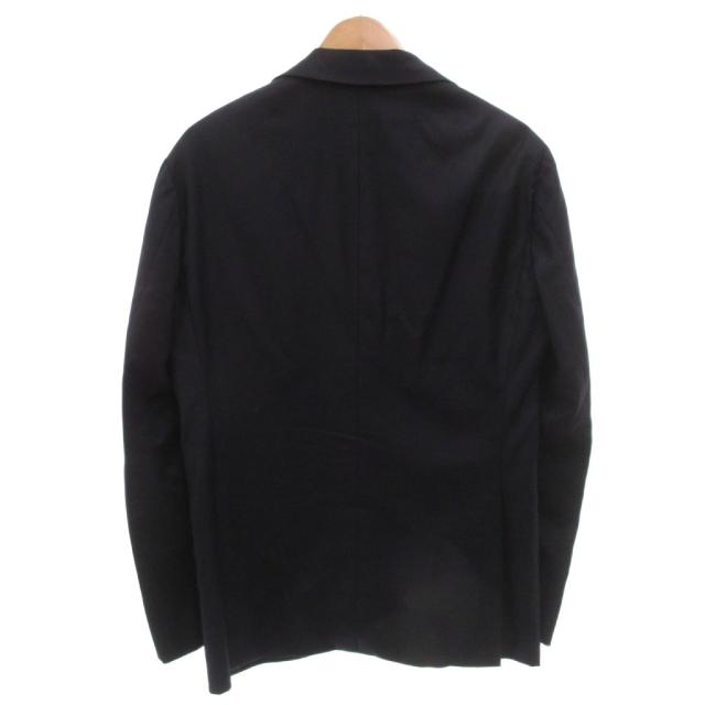 【中古】salotto di guji スリーピース スーツ セットアップ ジャケット パンツ ベスト ウール 52 紺 ネイビー_2