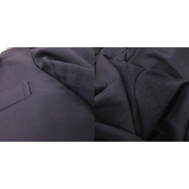 【中古】salotto di guji スリーピース スーツ セットアップ ジャケット パンツ ベスト ウール 52 紺 ネイビー_6