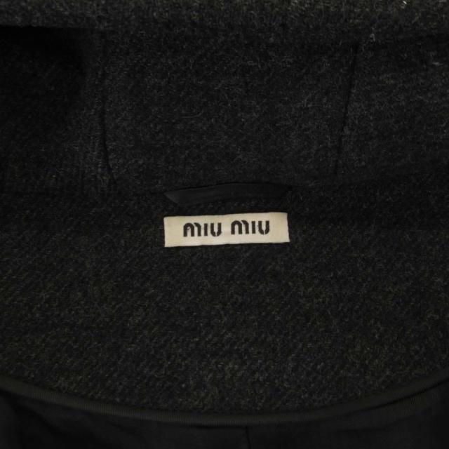 中古】ミュウミュウ miumiu ダッフルコート ジャケット トグルボタン