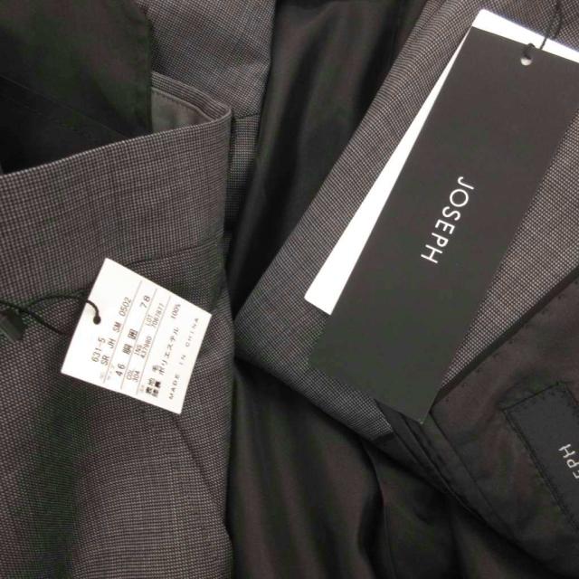 【中古】未使用品 ジョセフ JOSEPH タグ付き セットアップ スーツ ジャケット パンツ ビジネス ウール 46 グレー_7