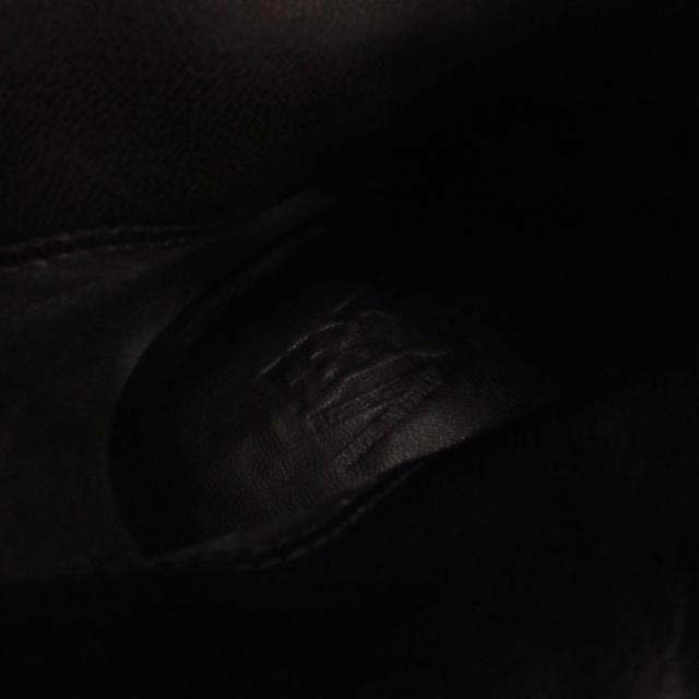 【中古】サルヴァトーレフェラガモ Salvatore Ferragamo ロングブーツ ヴァラ サイドジップ レザー 8.5 黒_6