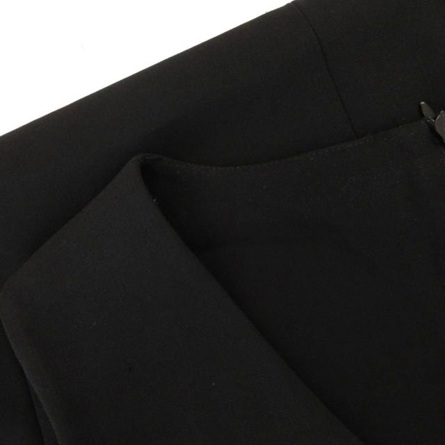 【中古】マックスマーラ MAX MARA ノースリーブ ワンピース Vネック ロング 40 黒 ブラック /FF ■GY62 レディース