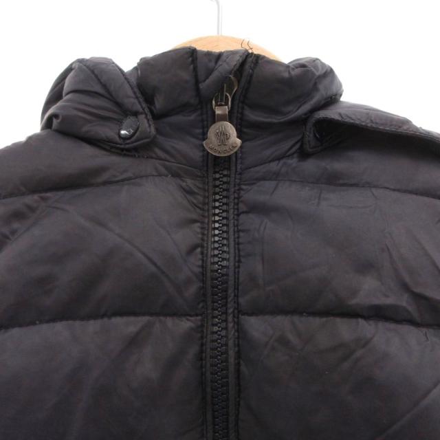 【中古】モンクレール MONCLER AYMERIC ダウンジャケット ブルゾン ロゴワッペン 刺繍 紺 ネイビー /FF ■GY62_2