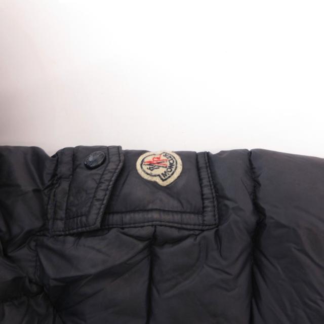 【中古】モンクレール MONCLER AYMERIC ダウンジャケット ブルゾン ロゴワッペン 刺繍 紺 ネイビー /FF ■GY62_4