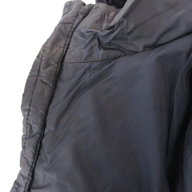 【中古】モンクレール MONCLER AYMERIC ダウンジャケット ブルゾン ロゴワッペン 刺繍 紺 ネイビー /FF ■GY62_7