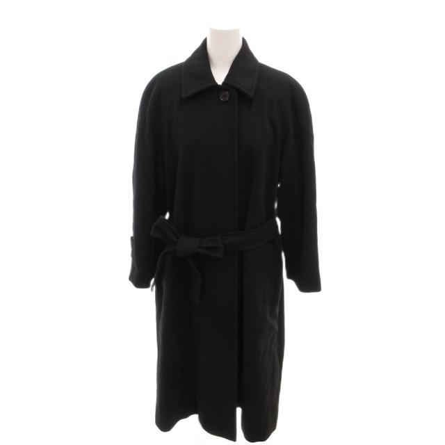 A*i様 【美品】カシミヤ混 アクアスキュータム 英国製 バルマカーンコート ロ 中古】アクアスキュータム AQUASCUTUM ステンカラーコート