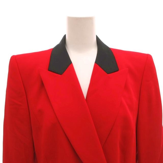 中古】エスカーダ ESCADA テーラードジャケット ブレザー シングル 金