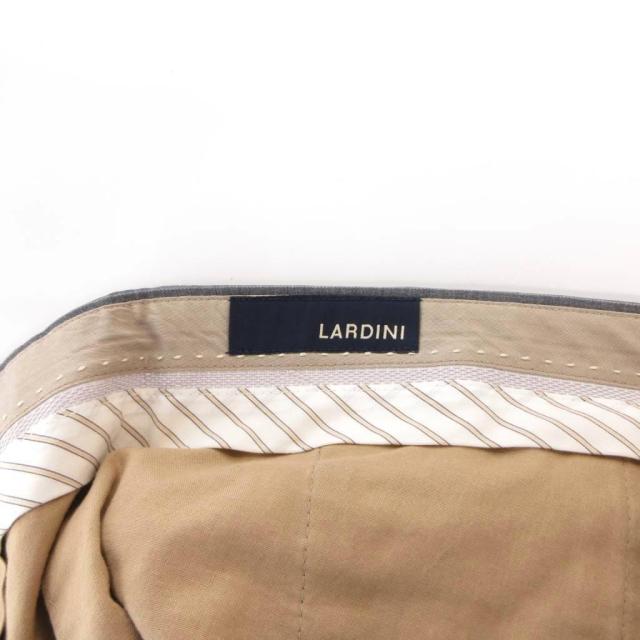 【中古】ラルディーニ LARDINI スーツ セットアップ シングル ジャケット パンツ ウール ストライプ 46 グレー_6
