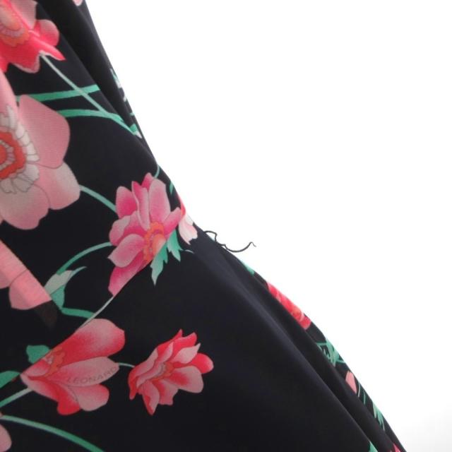 中古】レオナール LEONARD FASHION ワンピース 花柄 ロング