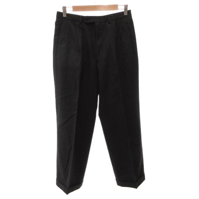 【中古】ジョルジオアルマーニ GIORGIO ARMANI スーツ セットアップ ジャケット パンツ シングル ウール 36 グレー_3